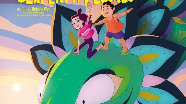 Affiche du film : Louise et la légende du serpent à plumes