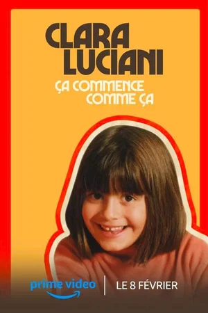 Affiche du film : Clara Luciani : Ça commence comme ça