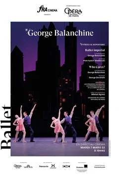 Affiche du film = George Balanchine (Opéra de Paris)