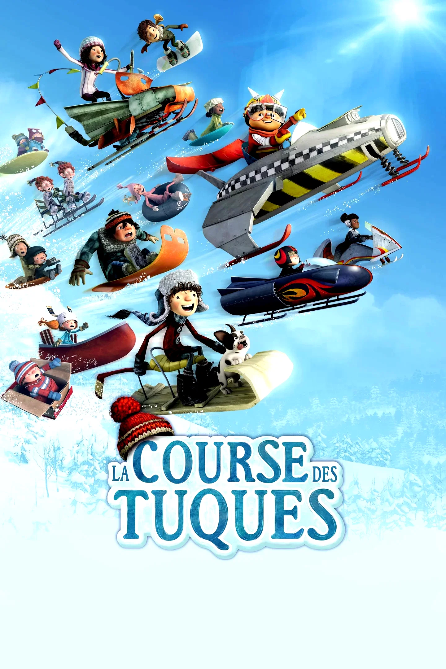 Affiche du film : La Bataille géante de boules de neige 2 : L'incroyable course de luge
