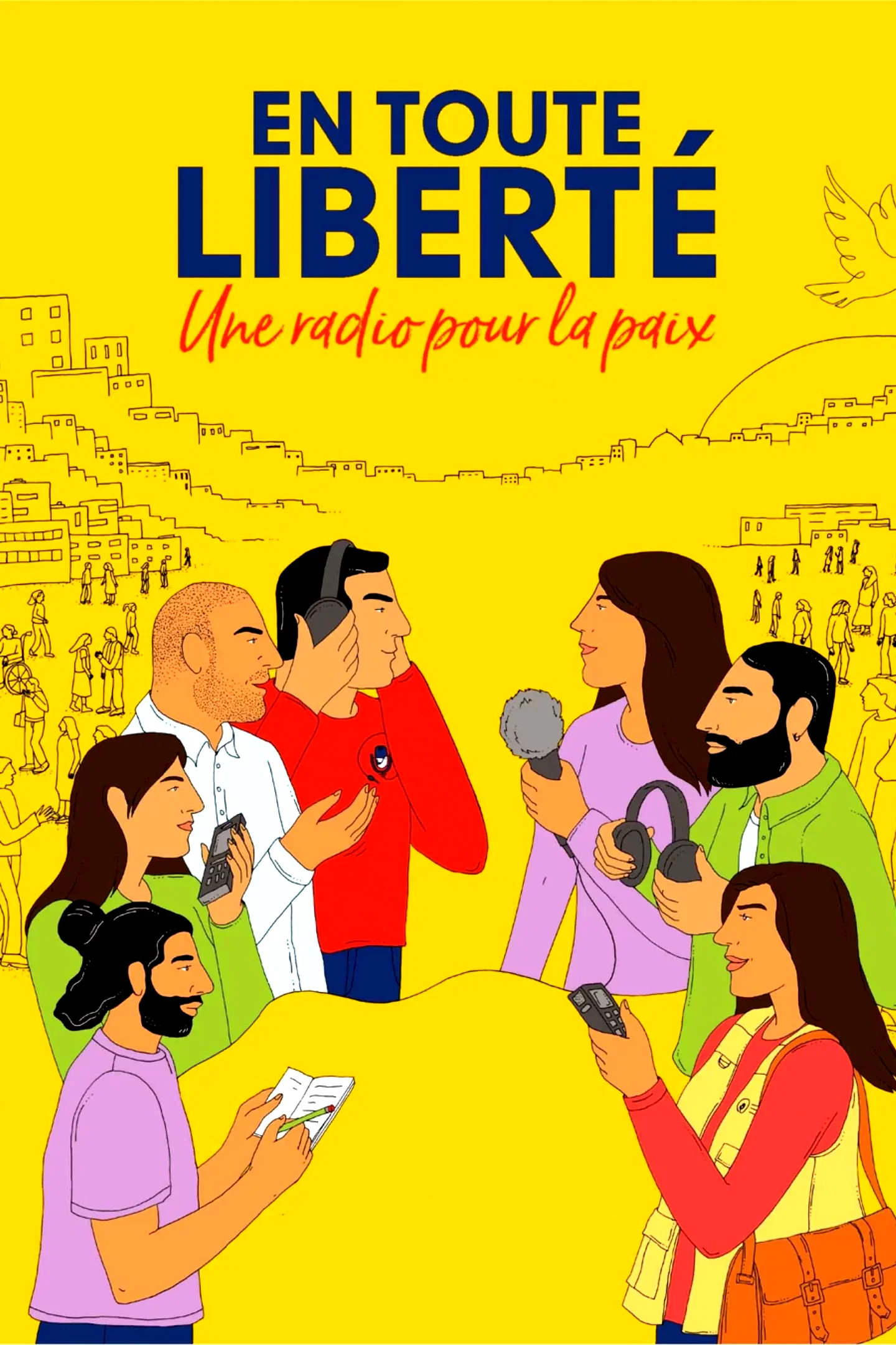 Affiche du film : En toute liberté - Une radio pour la paix