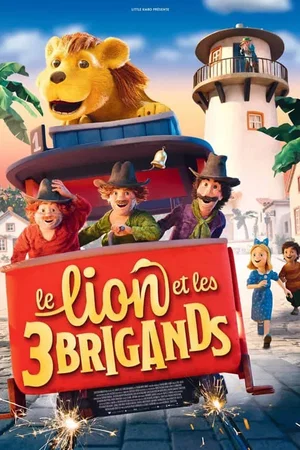 Affiche du film : Le Lion et les trois brigands