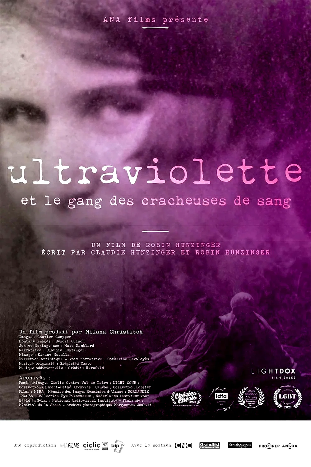 Affiche du film : Ultraviolette et le gang des cracheuses de sang