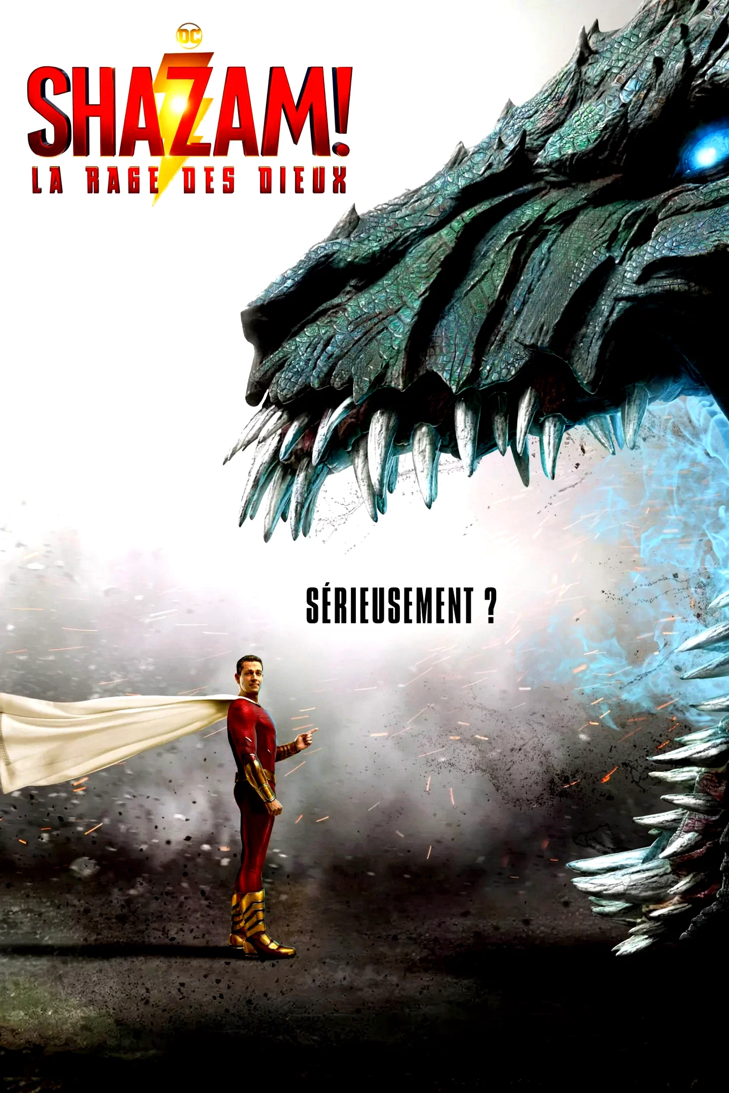 Affiche du film : Shazam! La Rage des Dieux