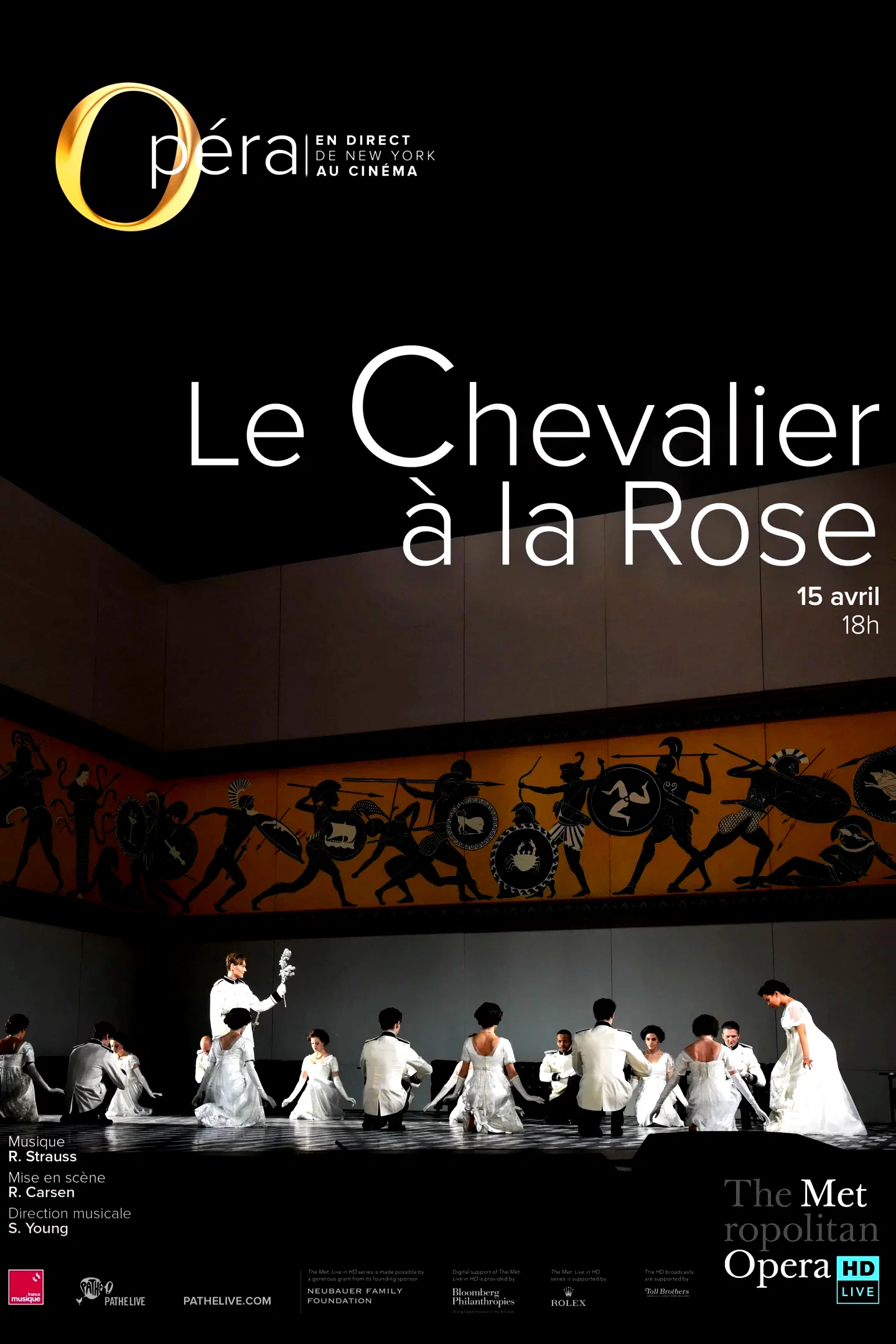 Affiche du film : Le Chevalier à la rose (Metropolitan Opera)