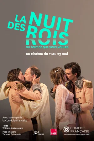 Affiche du film : La Nuit des rois (Comédie-Française - Pathé live)