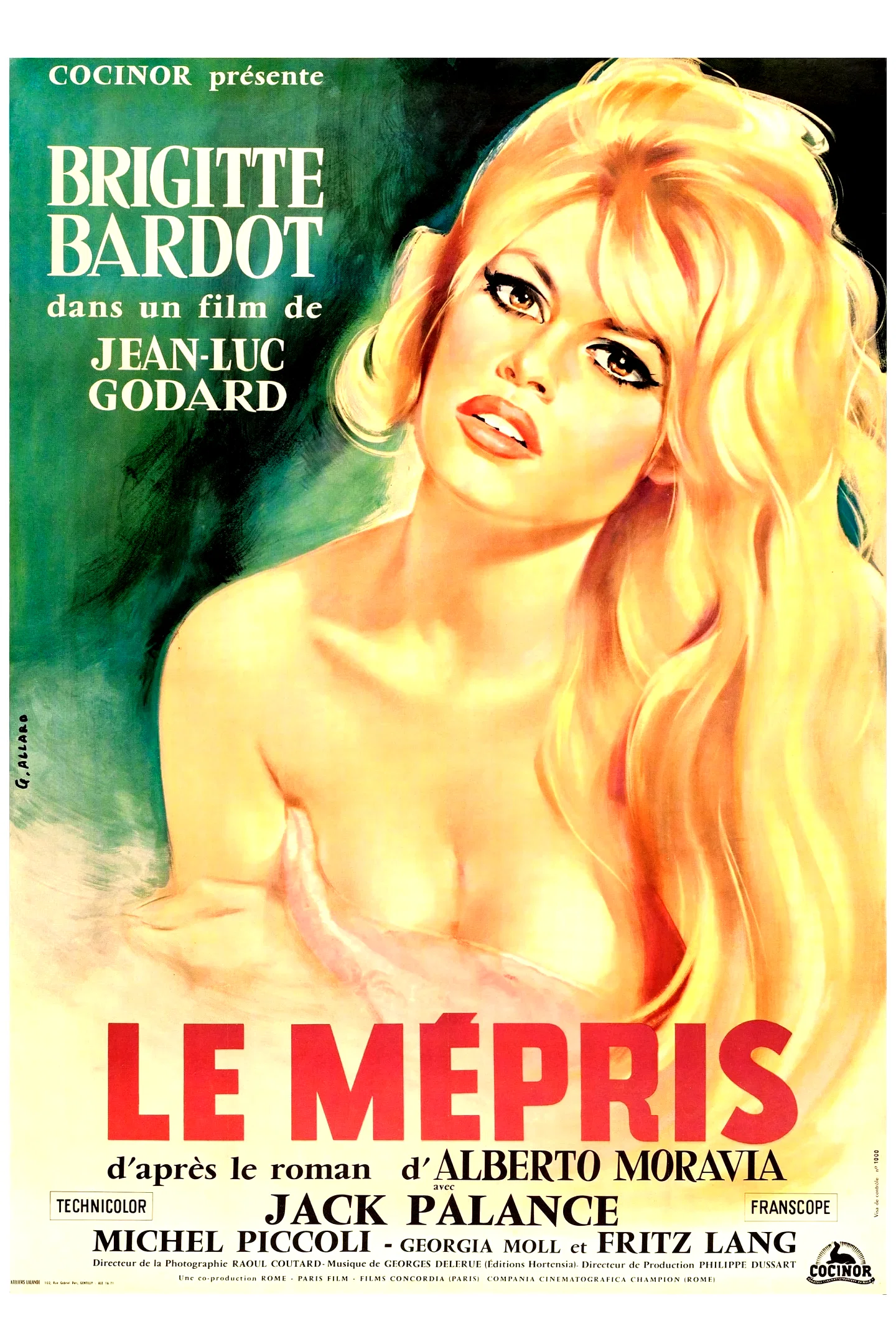 Affiche du film : Le Mépris