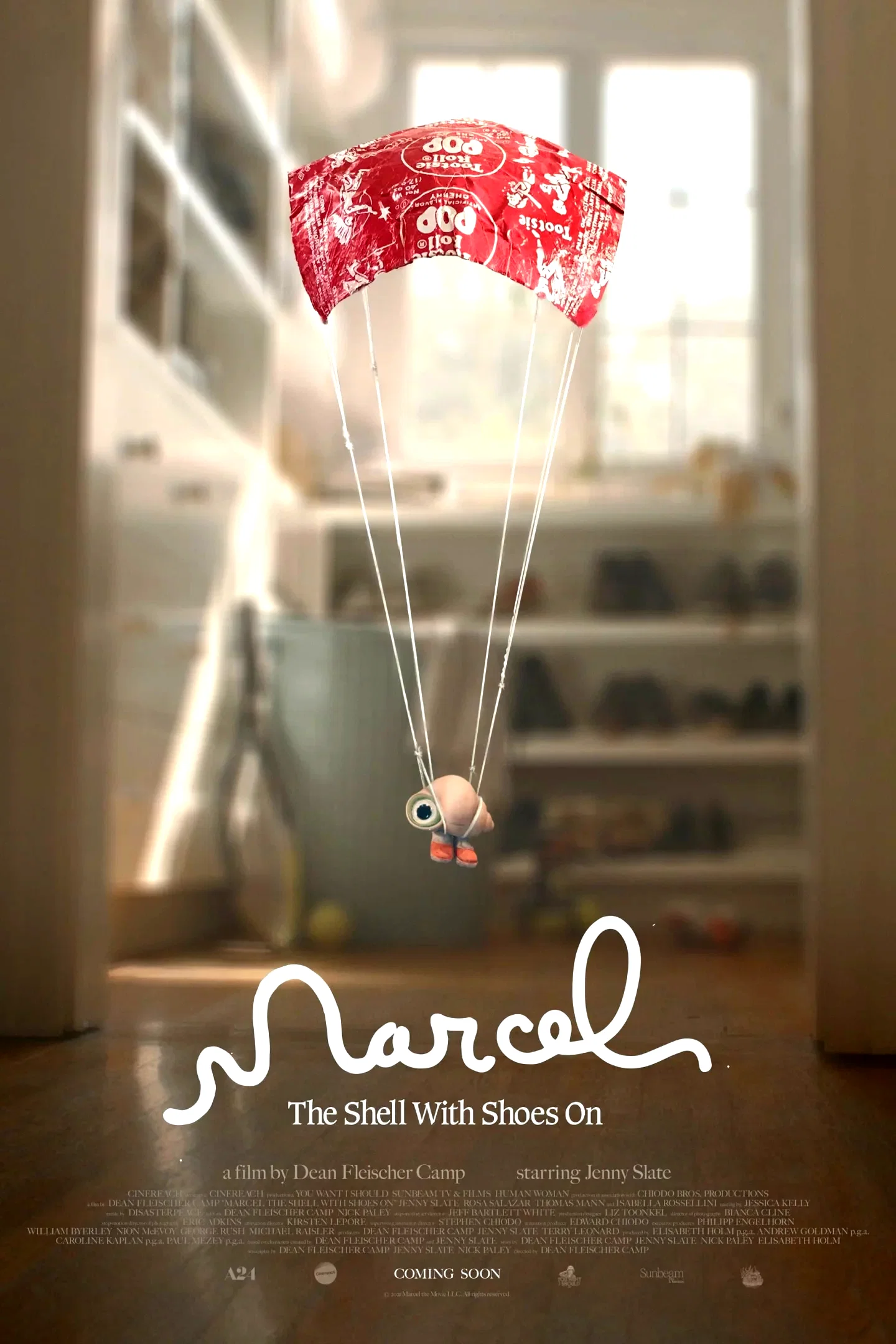 Affiche du film : Marcel le coquillage avec ses chaussures
