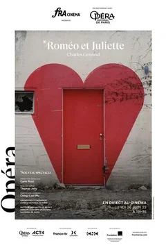 Affiche du film = Roméo et Juliette (Opéra de Paris)