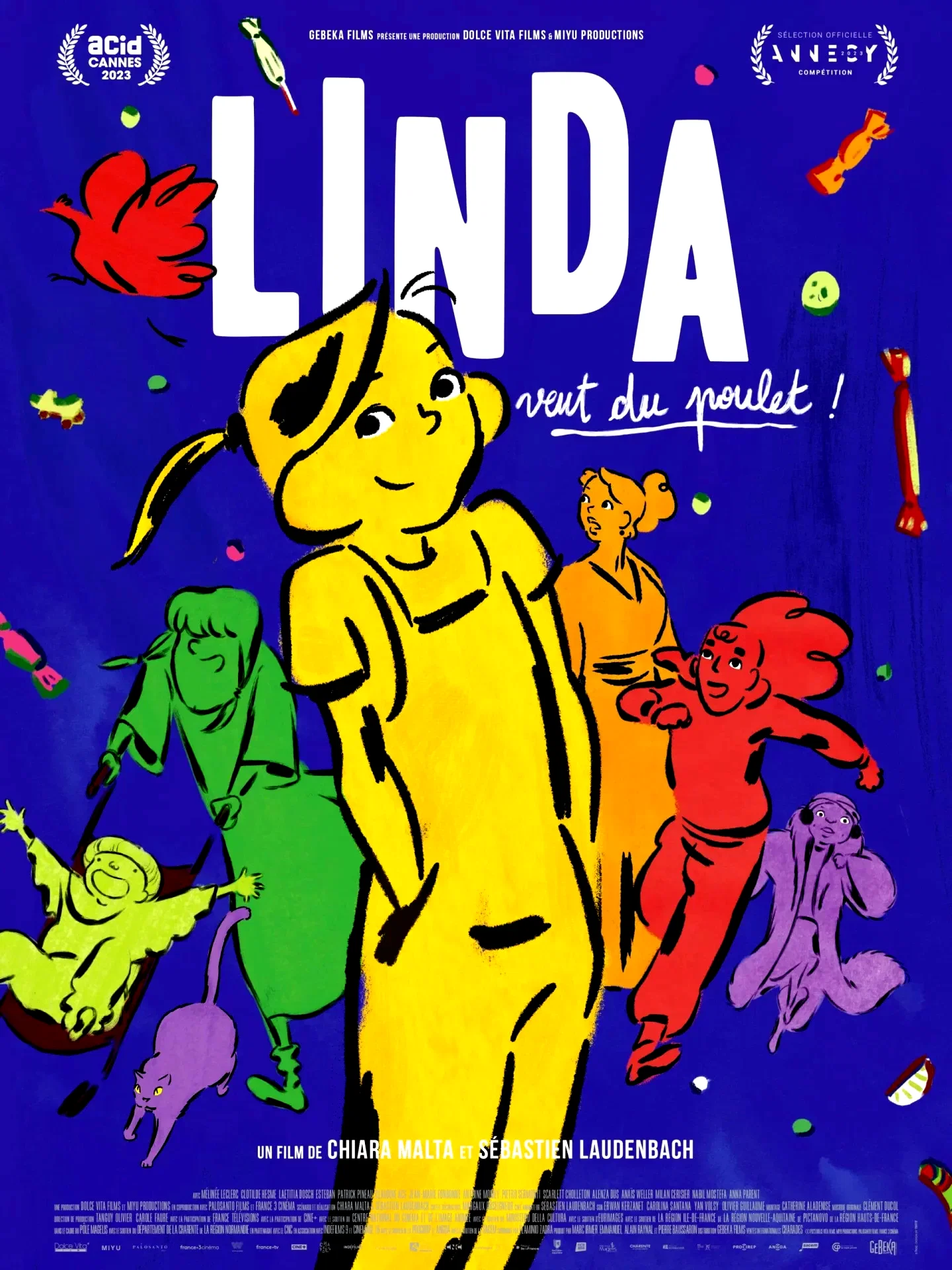 Affiche du film : Linda veut du poulet !