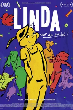 Affiche du film Linda veut du poulet !