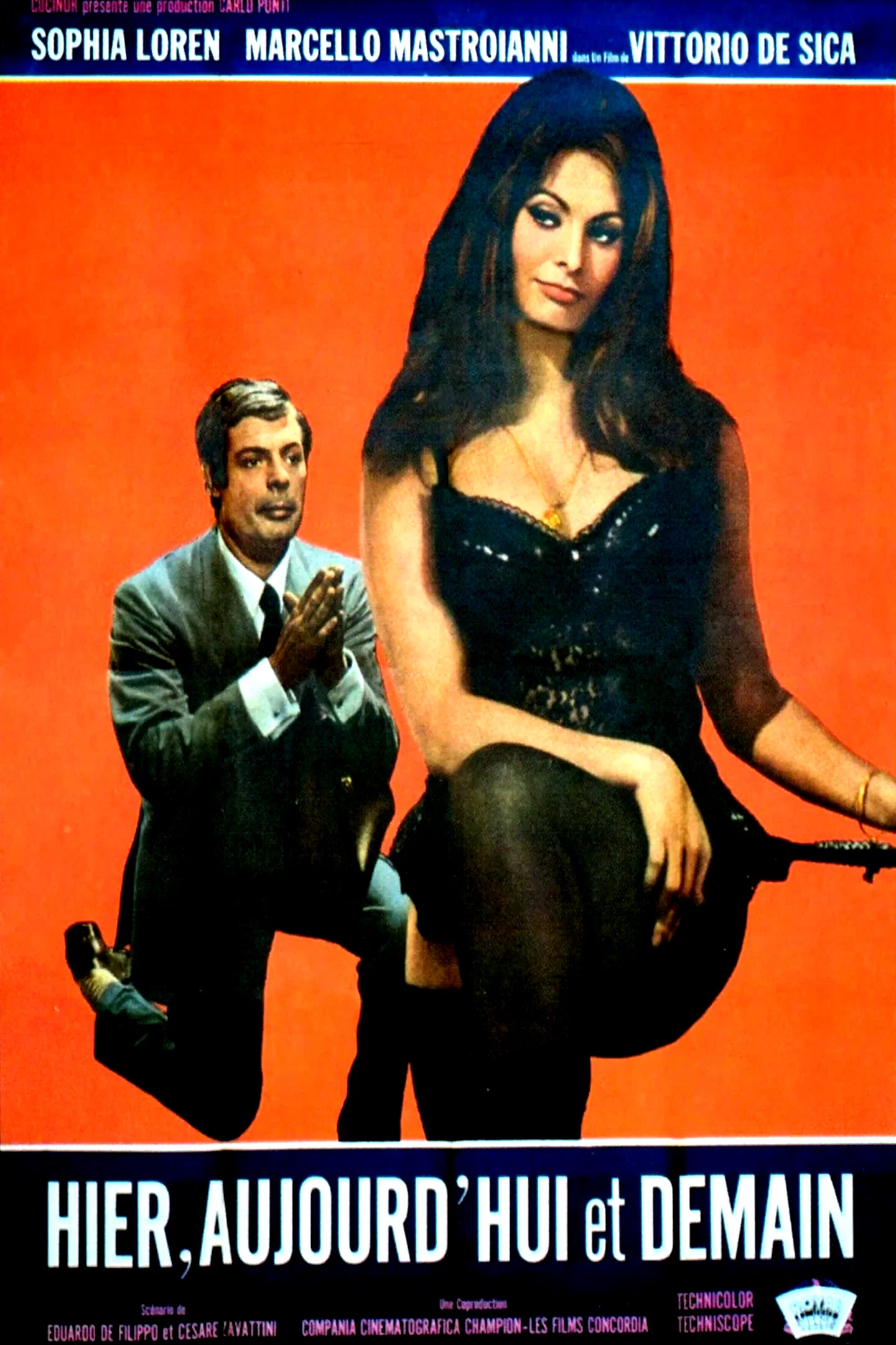 Affiche du film : Hier, aujourd'hui et demain