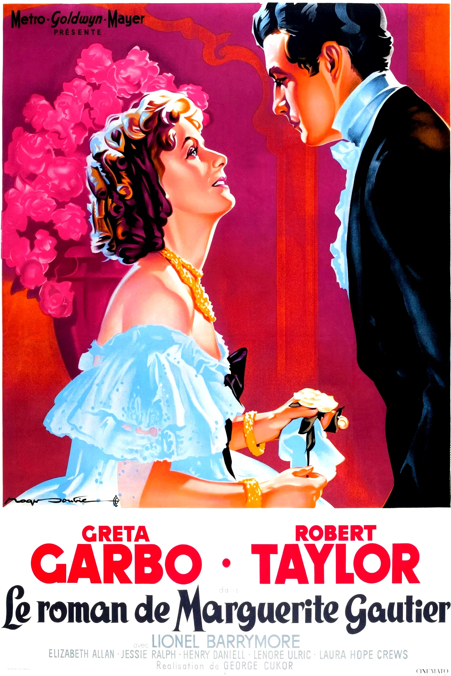 Affiche du film : Le roman de marguerite gautier