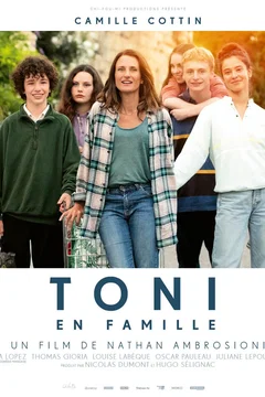 Affiche du film = Toni, en famille