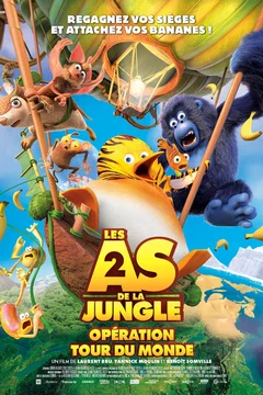 Affiche du film Les as de la jungle 2 - Opération tour du monde