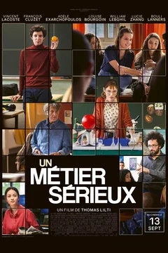 Affiche du film = Un métier sérieux