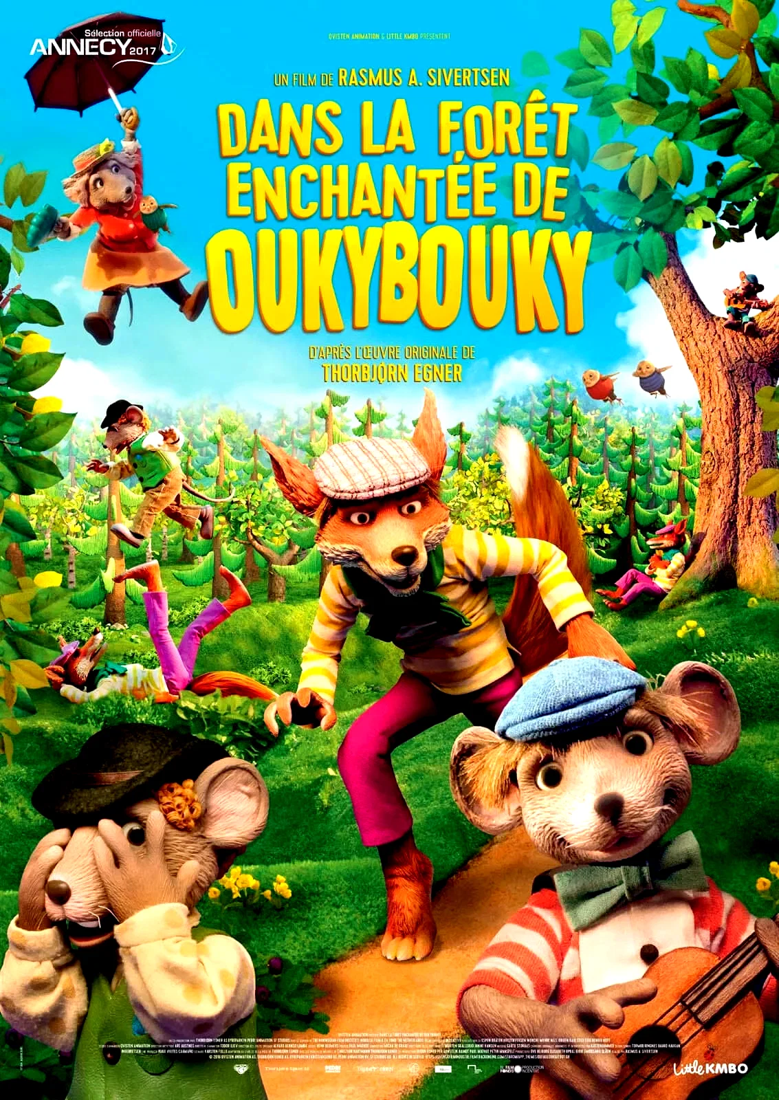 Affiche du film : Dans la fôret enchantée de Oukybouky