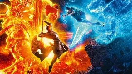 Affiche du film : La Guerre des Dieux - New Gods: Yang Jian