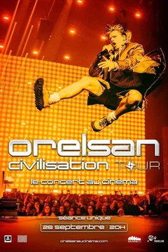 Affiche du film Orelsan Civilisation Tour au cinéma
