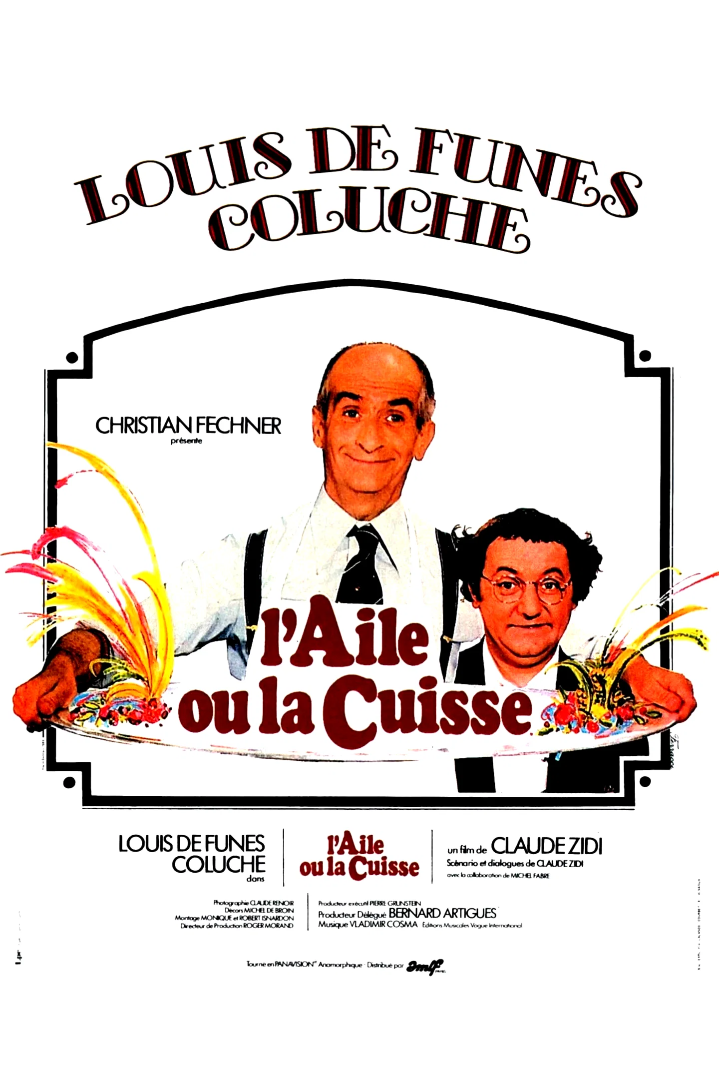 Affiche du film : L'aile ou la cuisse