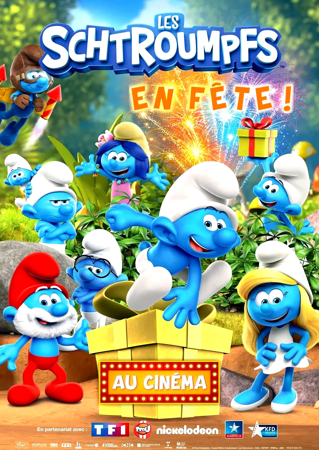 Affiche du film : Les Schtroumpfs en fête
