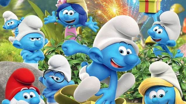 Affiche du film : Les Schtroumpfs en fête