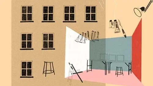 Affiche du film : 305 Bellechasse, dans l'intimité des ateliers d'artistes