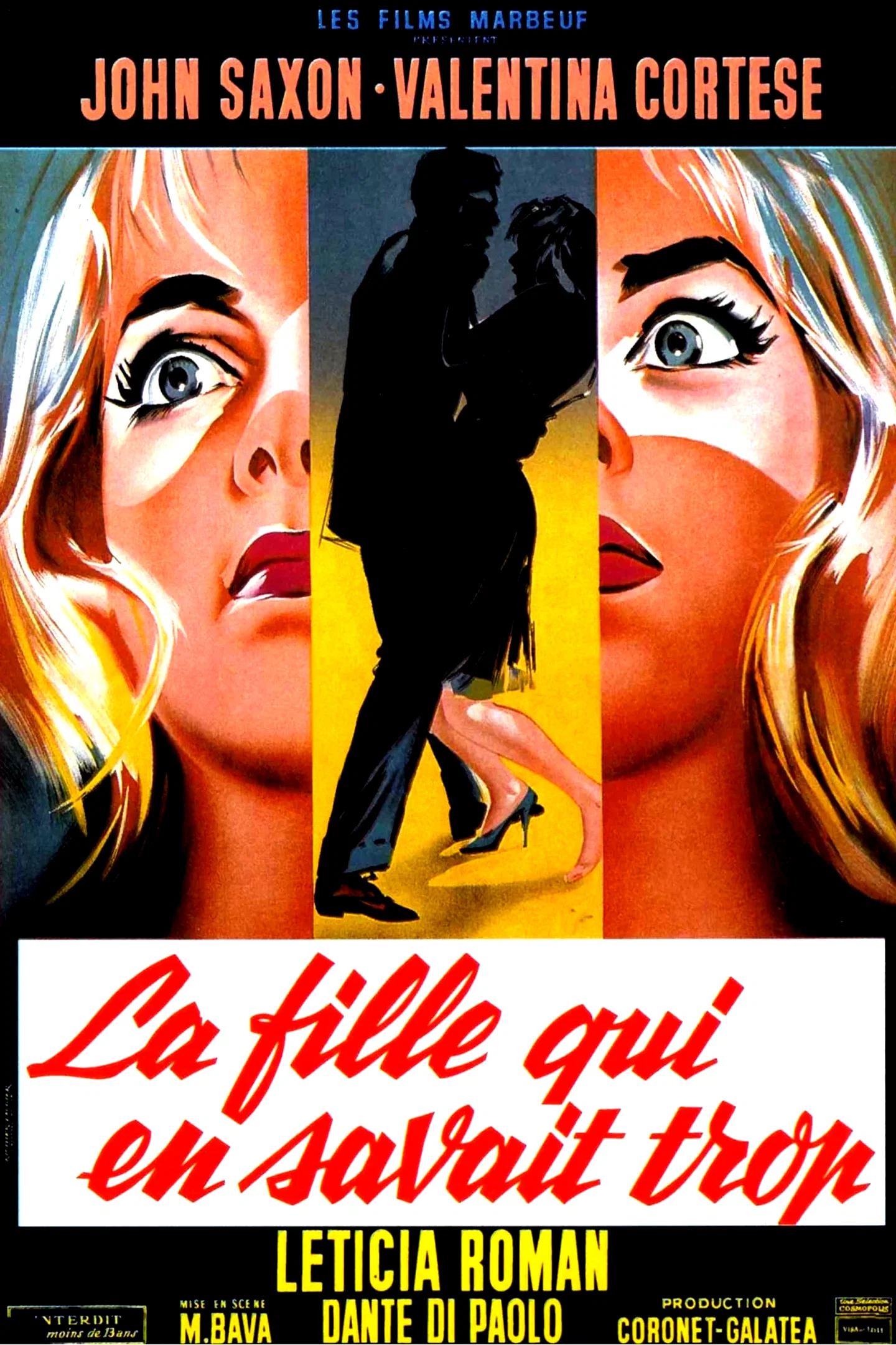 Affiche du film : La fille qui en savait trop