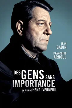 Affiche du film Des gens sans importance