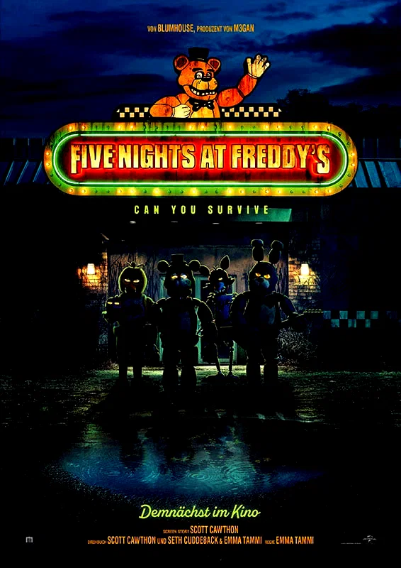Affiche du film : Five Nights at Freddy's