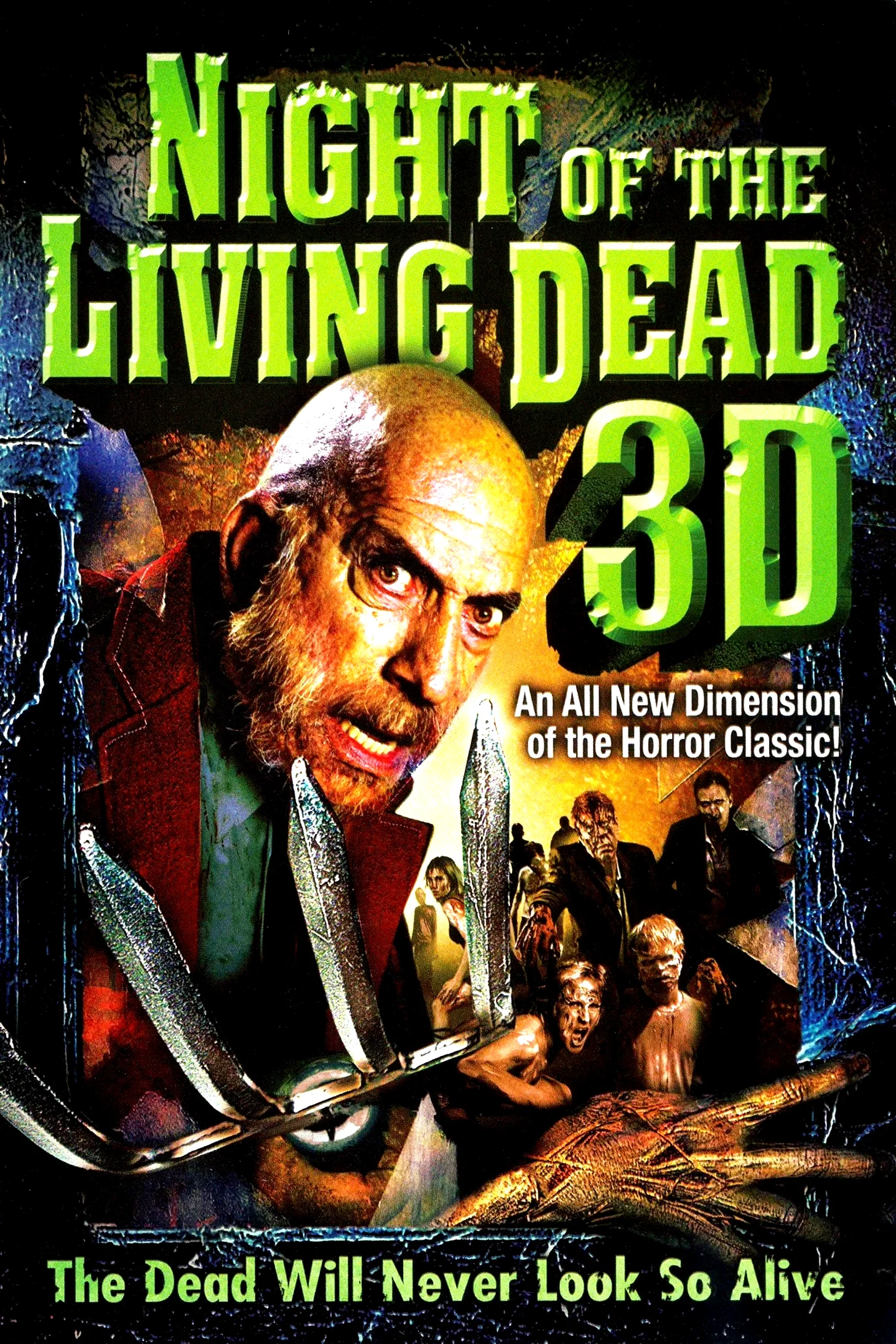 Affiche du film : La Nuit des morts vivants 3D