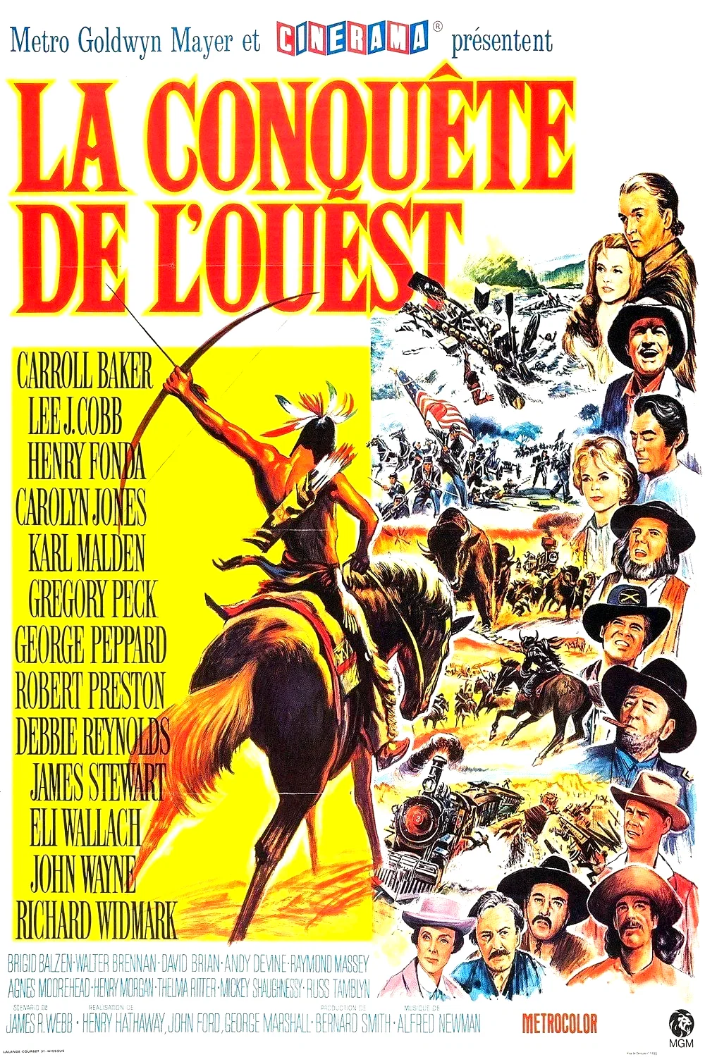 Affiche du film : La Conquête de l'Ouest