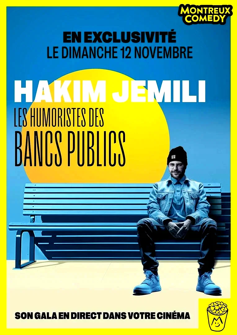 Affiche du film : Montreux Comedy Pop Corn : Les humoristes des bancs publics