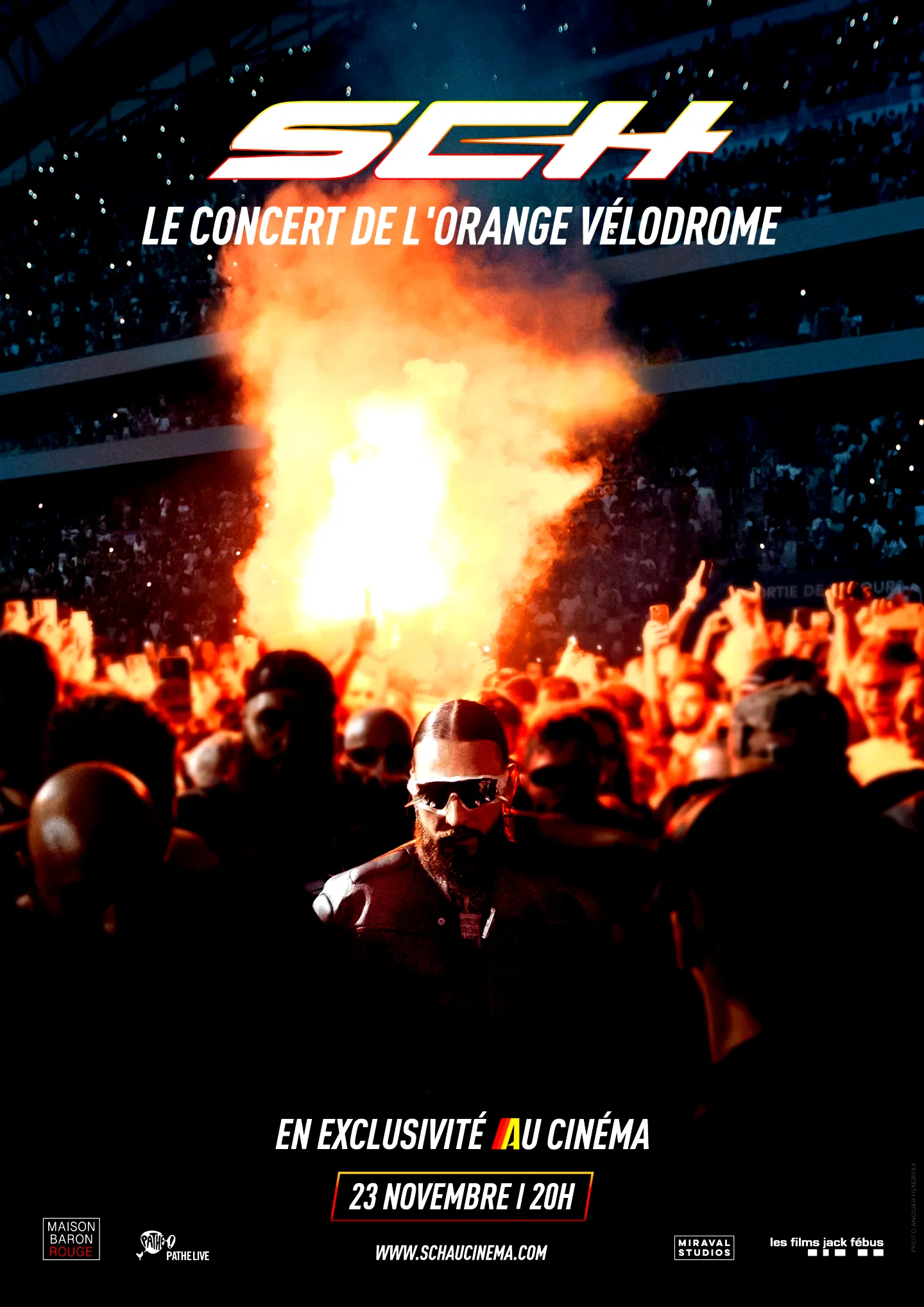 Affiche du film : SCH - Le Concert de l'Orange Vélodrome au cinéma