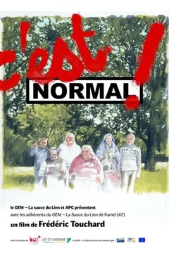 Affiche du film = C'est normal !