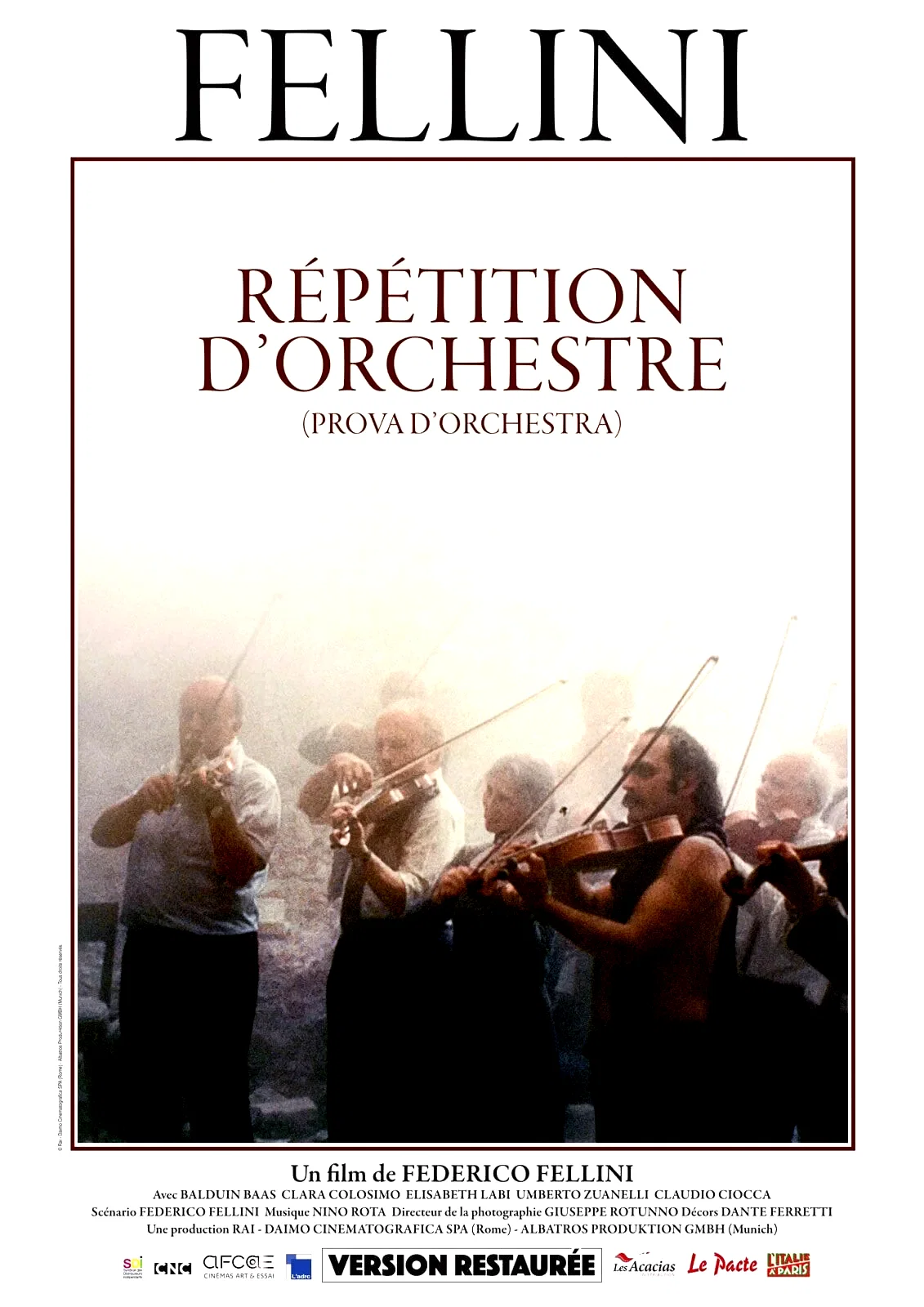 Affiche du film : Repetition d'orchestre