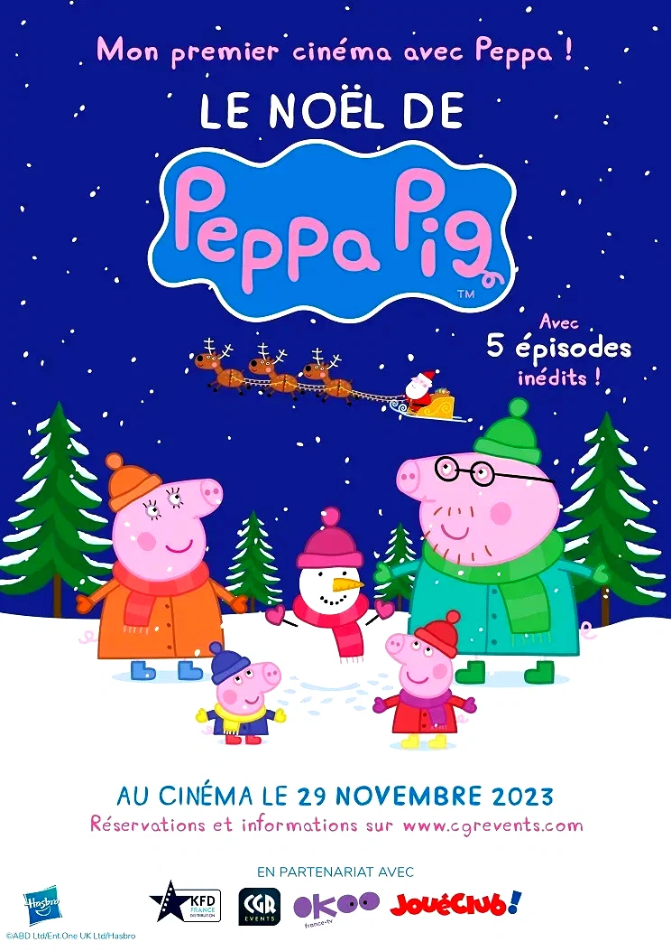 Affiche du film : Le Noël de Peppa Pig