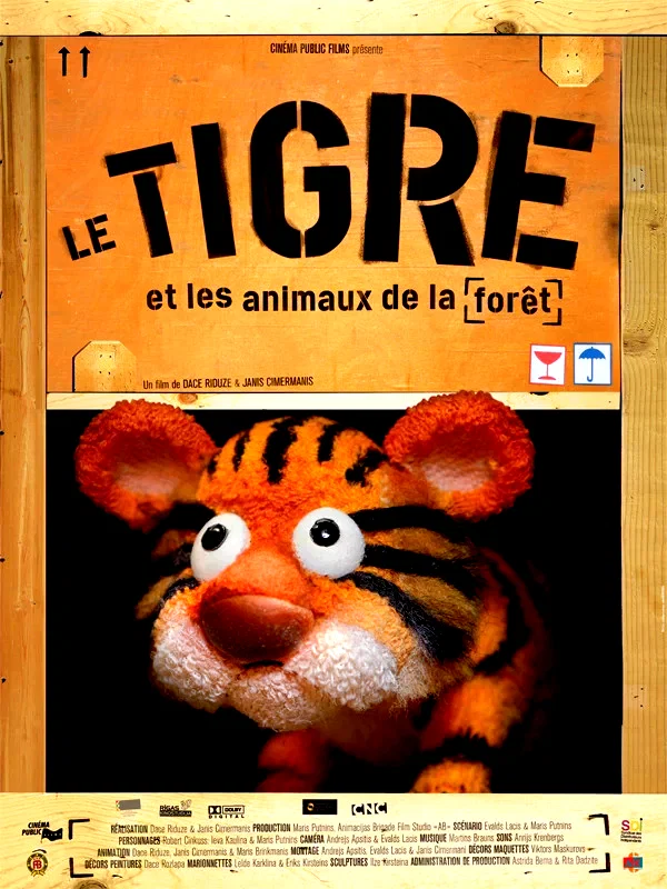 Affiche du film : Le Tigre et les animaux de la forêt