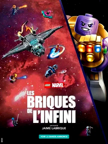 Affiche du film : LEGO Marvel : Les briques de l'Infini