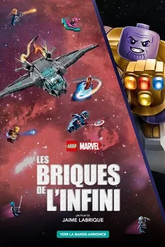 Affiche du film = LEGO Marvel : Les briques de l'Infini