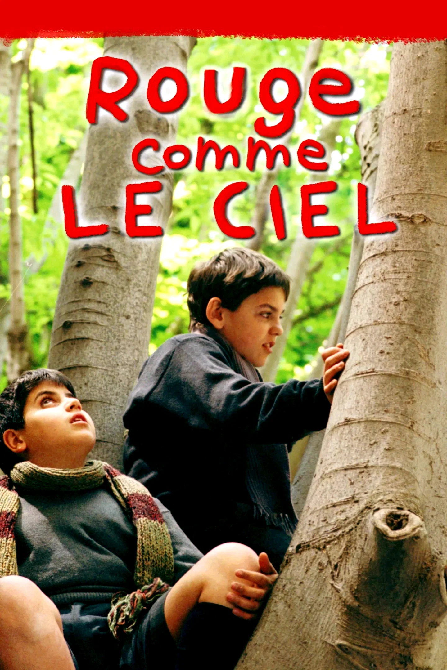 Affiche du film : Rouge comme le ciel