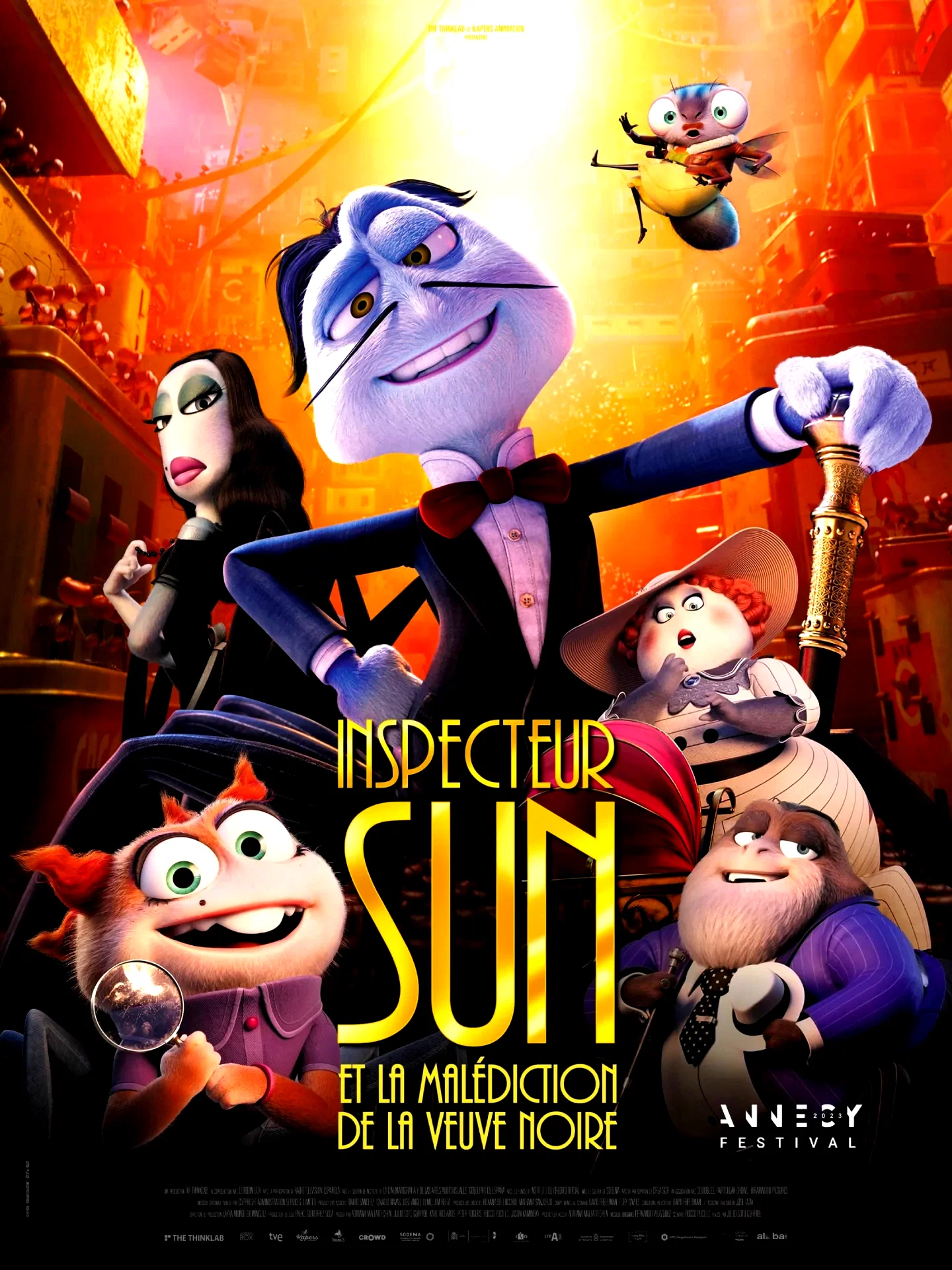 Affiche du film : Inspecteur Sun et la malédiction de la veuve noire