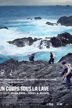 Affiche du film = Un corps sous la lave