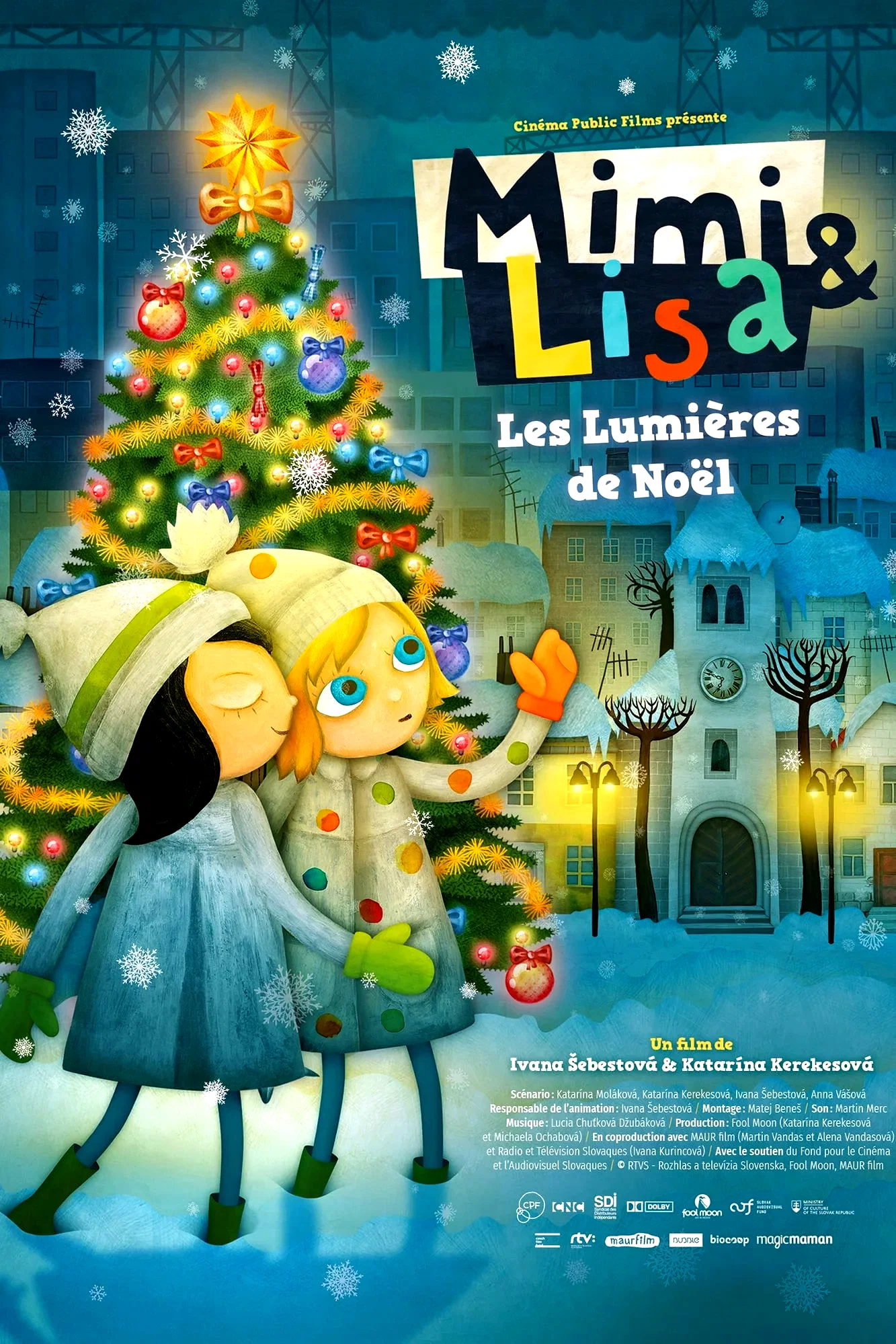 Affiche du film : Mimi & Lisa : les lumières de Noël