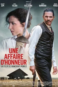 Affiche du film = Une affaire d'honneur