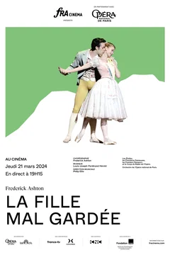Affiche du film = La fille mal gardée (Opéra de Paris)