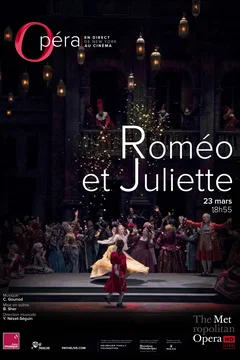 Affiche du film = Roméo et Juliette (Metropolitan Opera)
