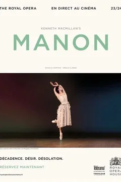 Affiche du film = Le Royal Ballet : Manon