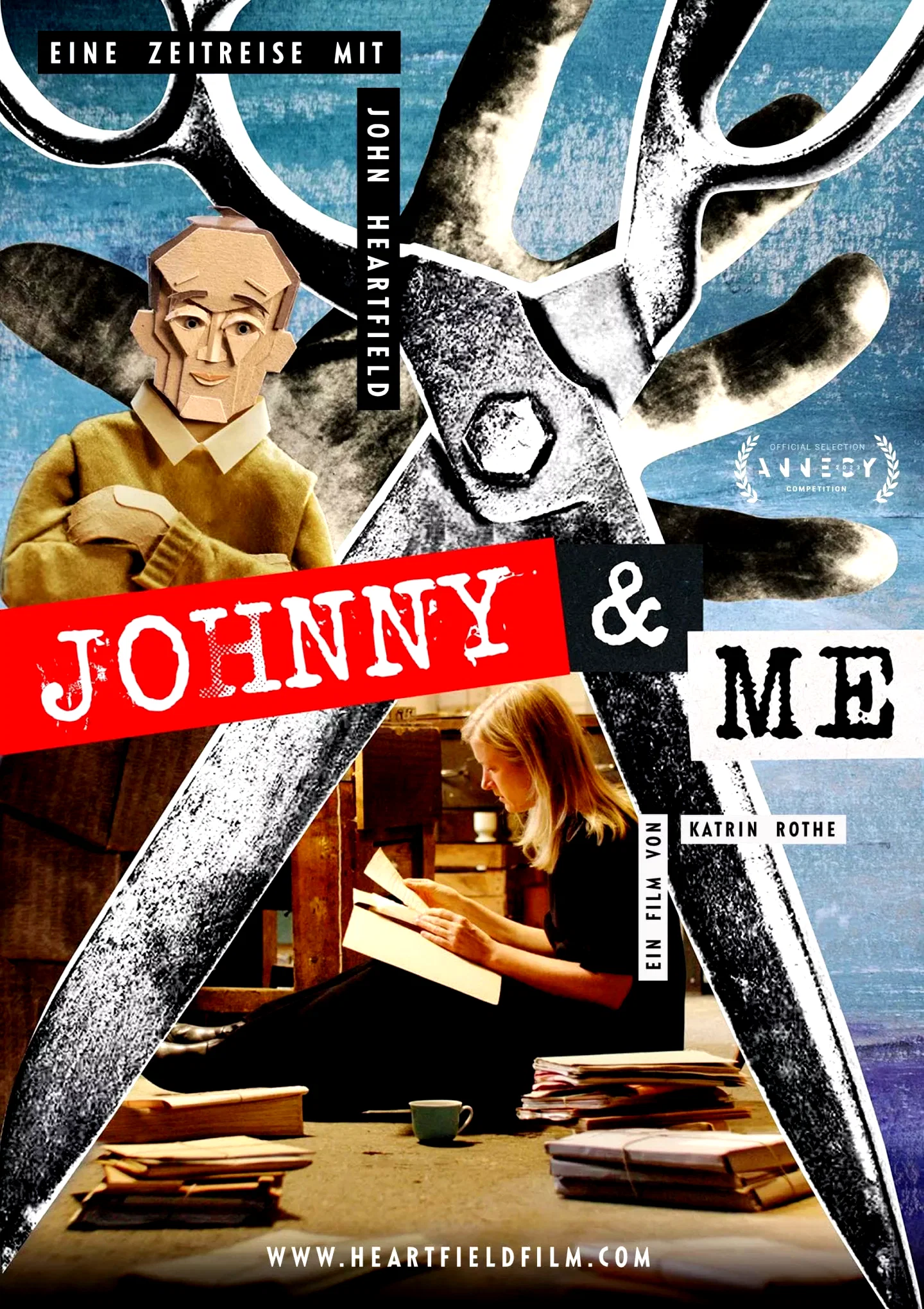 Affiche du film : Johnny & Me : Un voyage dans le temps avec John Heartfield