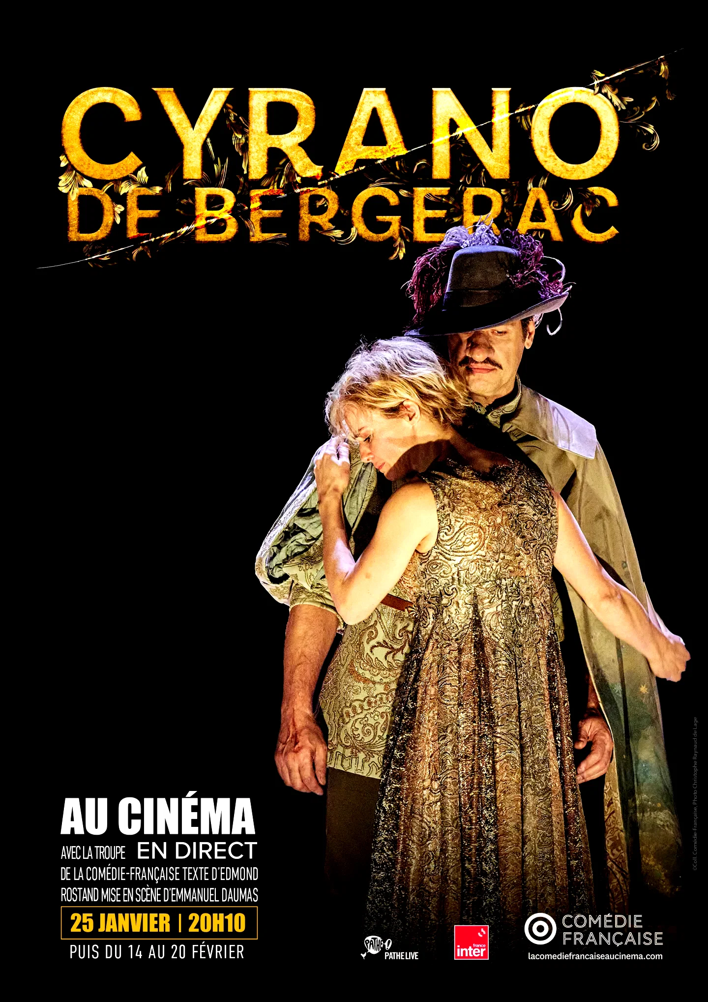 Affiche du film : Cyrano de Bergerac (Comédie-Française / Pathé Live)